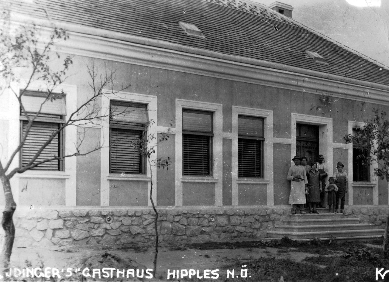 AK, AK Hipples, Ansichtskarte, Ansichtskarte Hipples, Gasthaus, Gemeinde, Gh. Idinger, Hipples